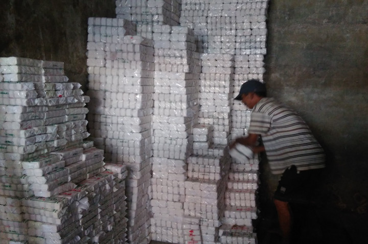 Pedagang Khawatir Stok Garam Menipis