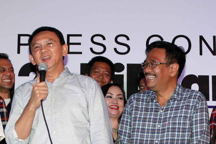 Ahok-Djarot Patungan Membenahi Monas Fountain