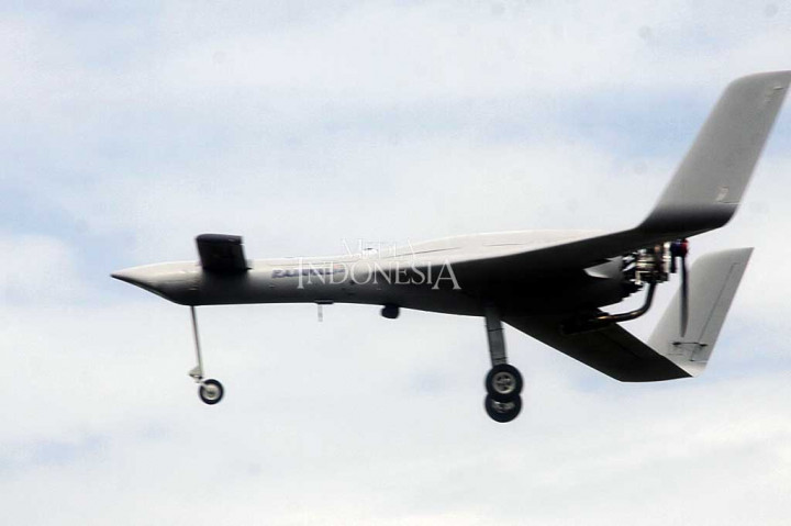 Kemhan Demo Terbang Pesawat Tanpa Awak