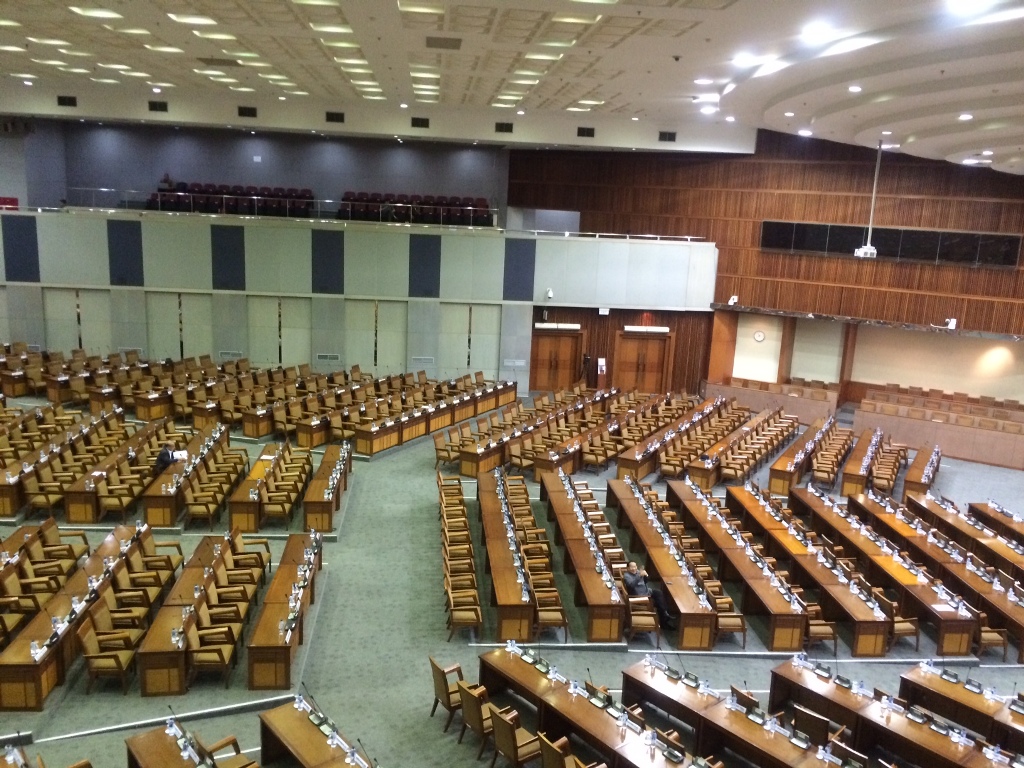 Fraksi PDIP Menyoroti 5 Hal terkait Pembatasan Akses Keuangan. (FOTO: MTVN/Suci Sedya Utami)