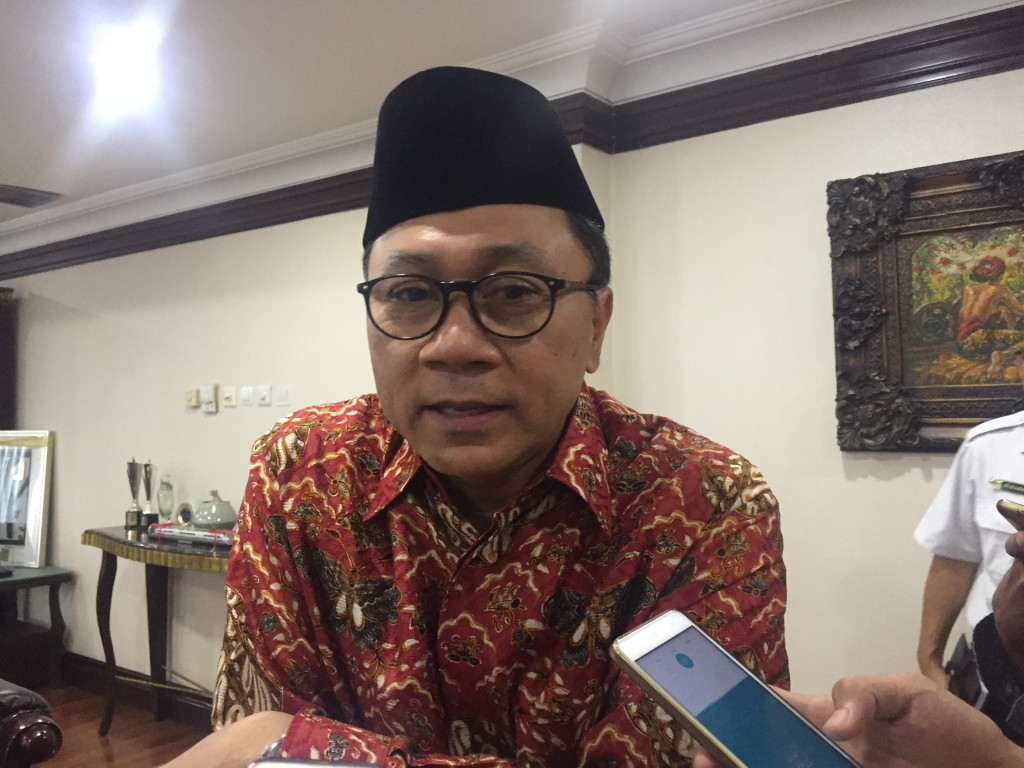 Zulkifli Hasan. Foto: Metrotvnews.com/Gervin N. Purba