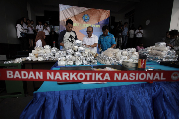 BNN Ungkap 284 Kg Sabu dari Taiwan