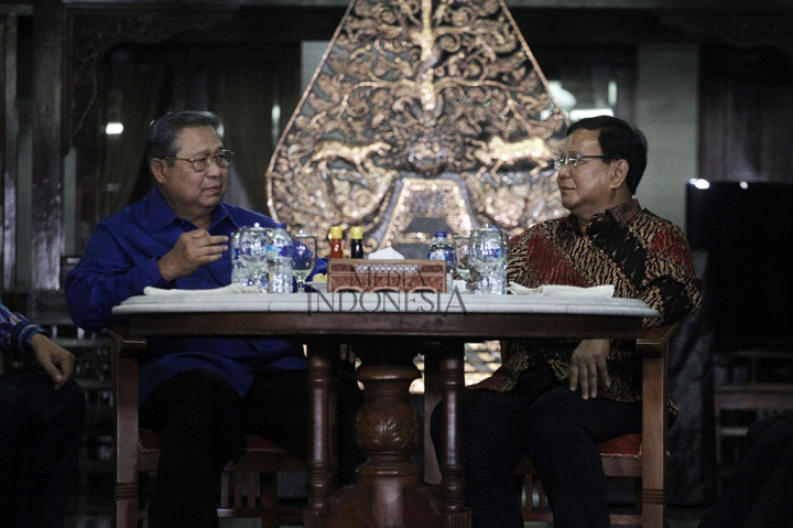 Prabowo Bertemu SBY di Cikeas