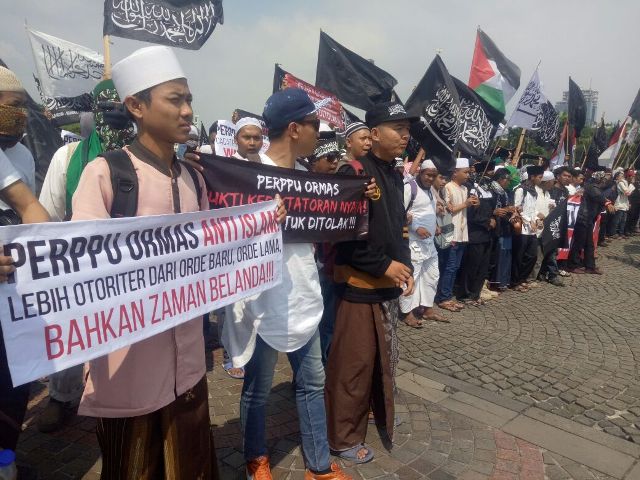 Berkas Uji Materi Perppu Ormas Dikirim ke MK