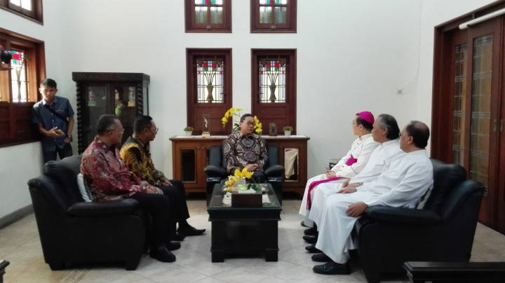 Ketua MPR Ajak Pemuka Agama Katholik Menularkan Nilai Pancasila