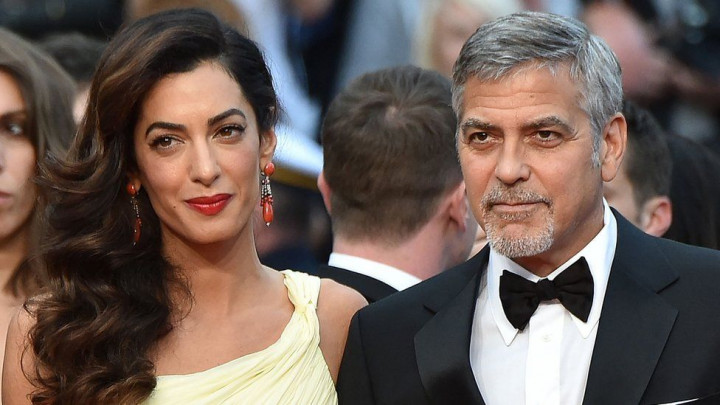 George Clooney Berang Foto Bayi Kembarnya Dipublikasi