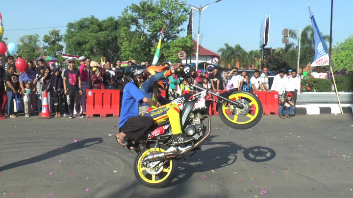 Polres Kendal Gelar <i>Free Style</i> dalam Tahun Keselamatan Lalu Lintas