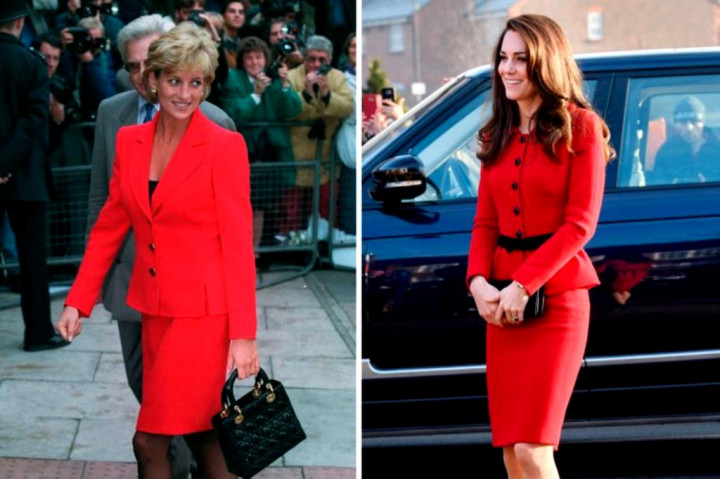 Ini Tampilan Kate Middleton dan Putri Diana yang Banyak Kemiripan