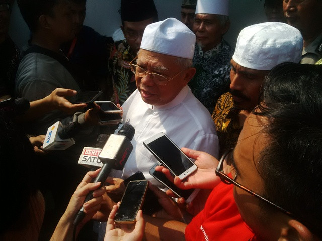Ma'ruf Amin Dukung Pemerintah Gunakan Dana Haji
