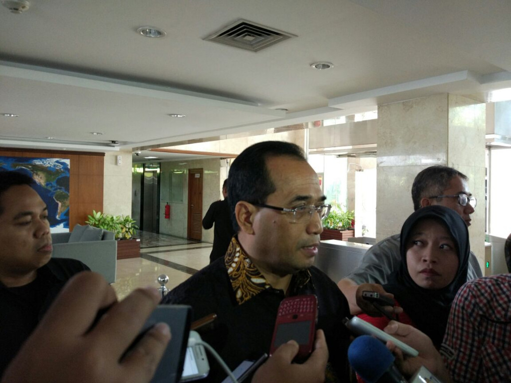  Menteri Perhubungan Budi Karya Sumadi. MTVN/Annisa Ayu Artanti. 
