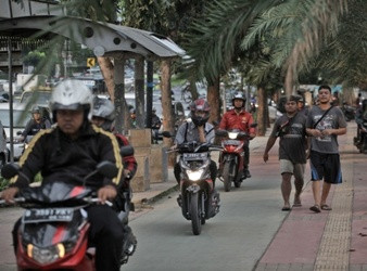 Penerobos Trotoar Ditindak Pakai Perda Ketertiban Umum