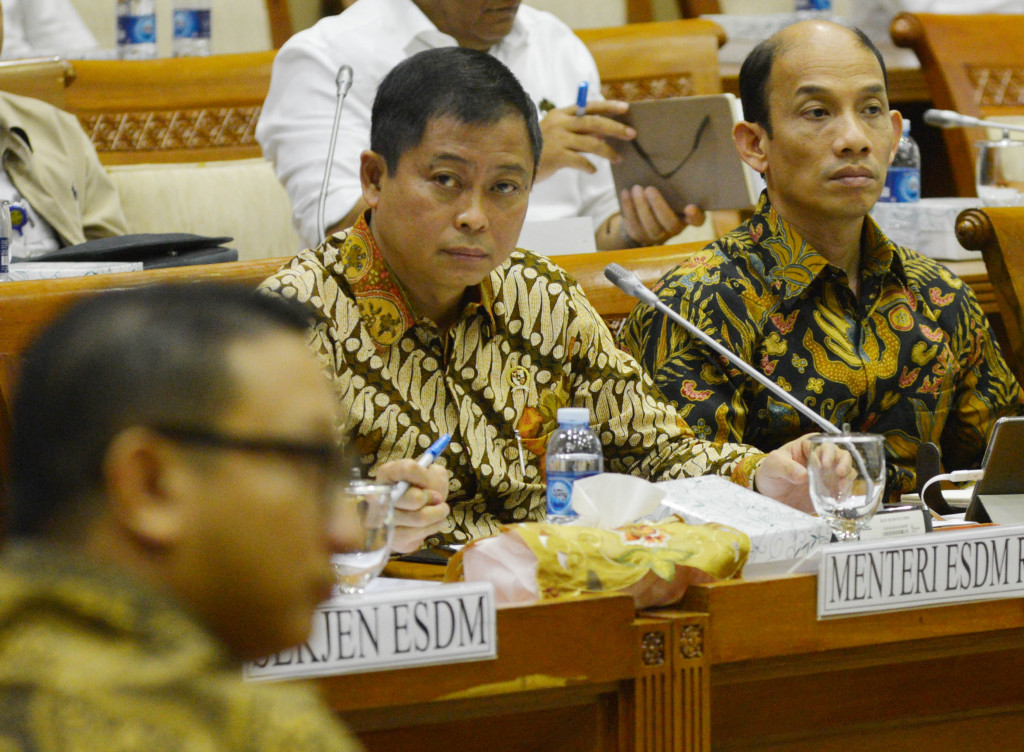 Menteri ESDM Ignasius Jonan. MI/MOHAMAD IRFAN.