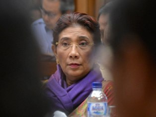 Jawaban Susi Pudjiastuti Soal Kelangkaan Garam