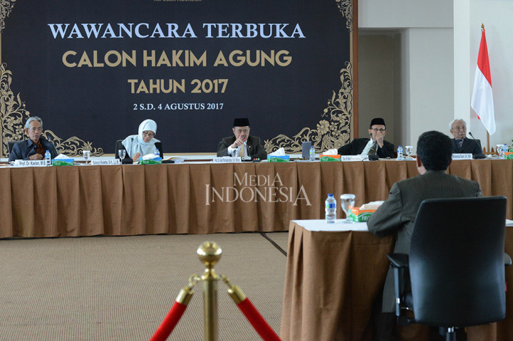 14 Calon Hakim Agung Jalani Seleki Wawancara