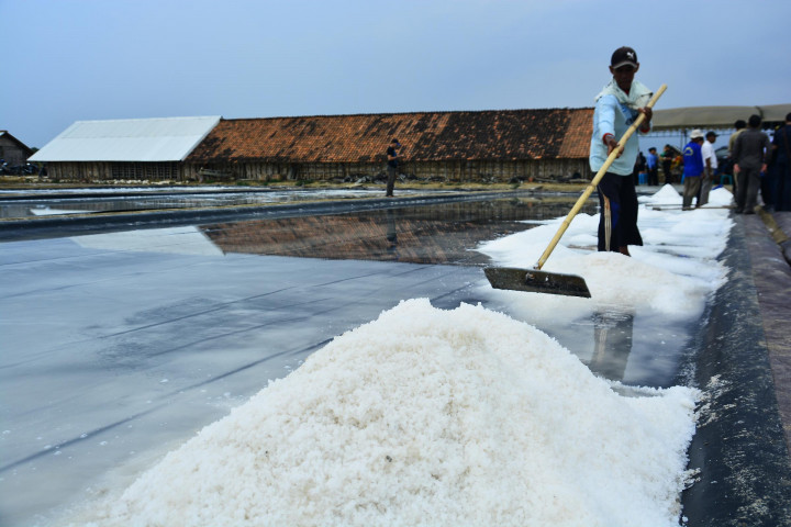 Tanpa Teknologi, Penghasilan Petani Garam tak Bertaji