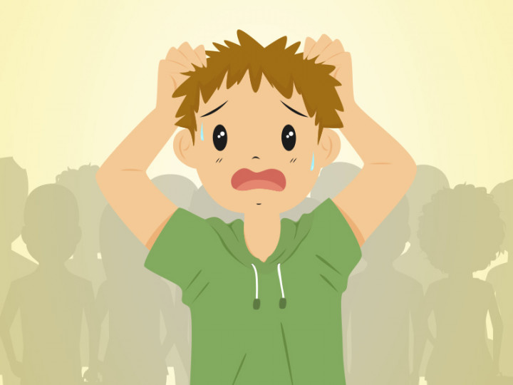 Infografik: Kerugian Sindrom Kecemasan Sosial