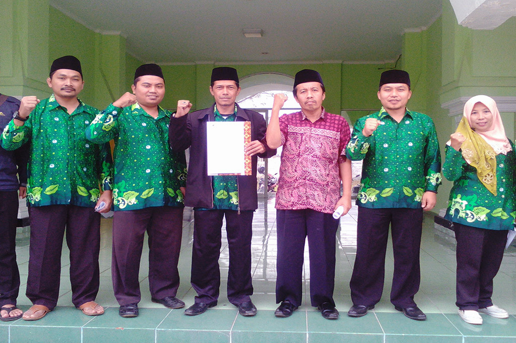 Persatuan Guru Nahdlatul Ulama (PerguNU) Kabupaten Malang -- MTVN/Aditya Mahatva Yodha