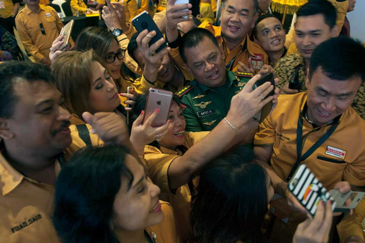 Panglima TNI Hadiri Rapimnas Hanura