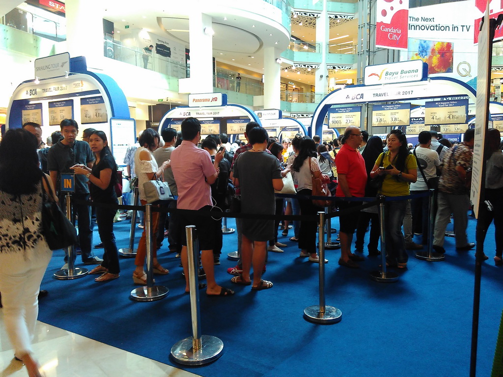SIA-BCA Travel Fair 2017 (Foto: metrotvnews/yanti)