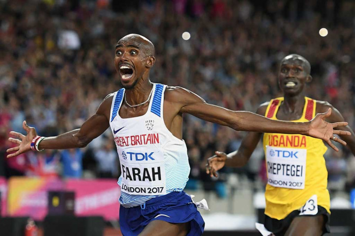 Farah Kembali Raih Gelar Juara Dunia 10 Ribu Meter