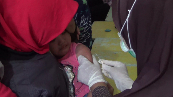 Imunisasi Campak dan Rubella di Sumenep Sempat Ditolak