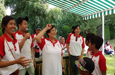 Rangkaian HUT ke-72 RI, Merah Putih Warnai Swiss