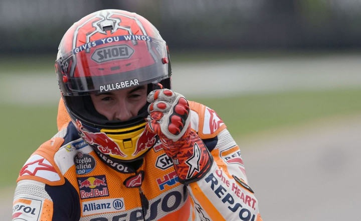 Marc Marquez Menyebut Kemenangannya Berbau Keberuntungan