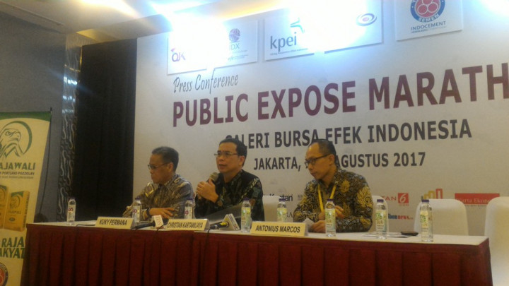 Laba Indocement Tergerus 62,9% di Semester I-2017