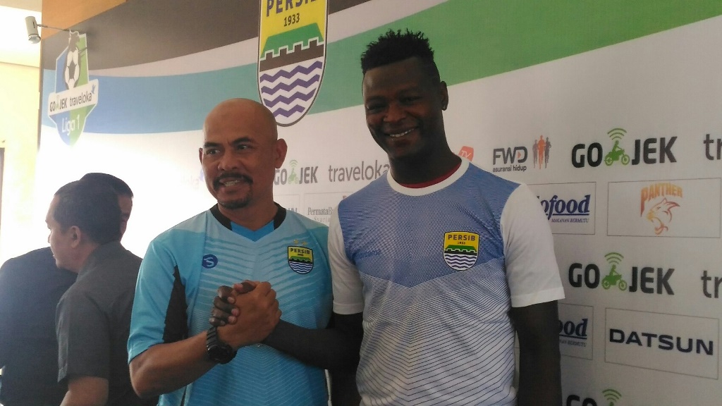 Ezechiel Aliadjim N'Douassel. (Kanan). (Foto: Metrotvnews.com/Roni Kurniawan)
