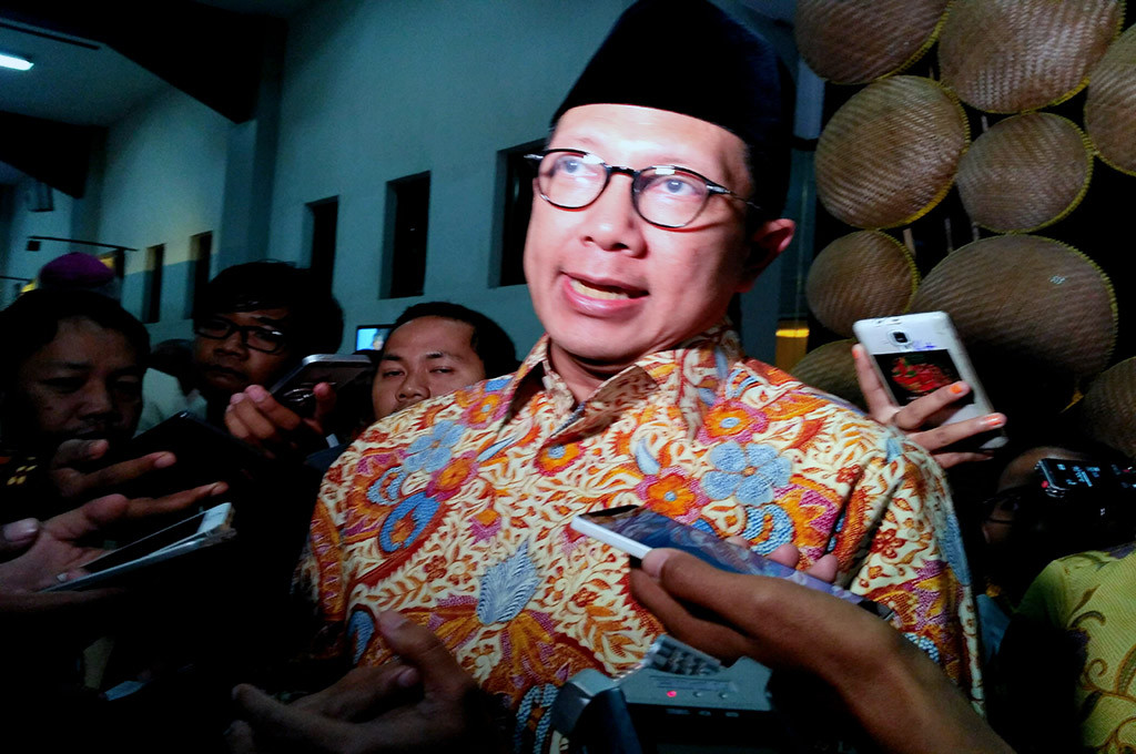 Menteri Agama Lukman Hakim Saifudin -- MTVN/Patricia Vicka