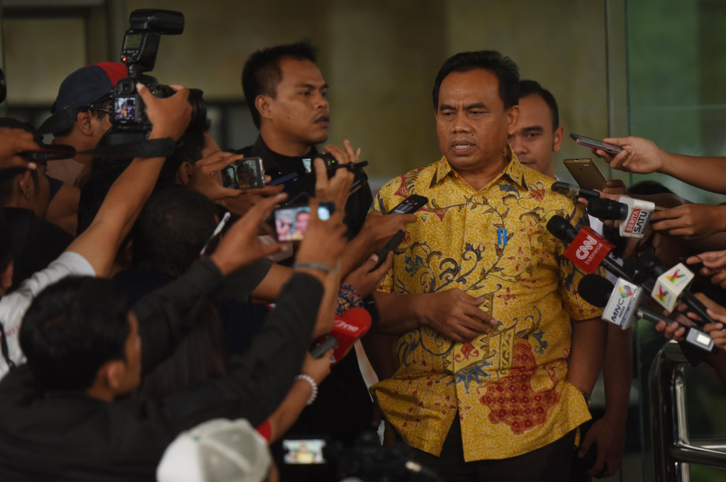 Sekretaris Daerah (Sekda) Pemprov DKI Jakarta Saefullah. Foto: Antara/Akbar Nugroho Gumay