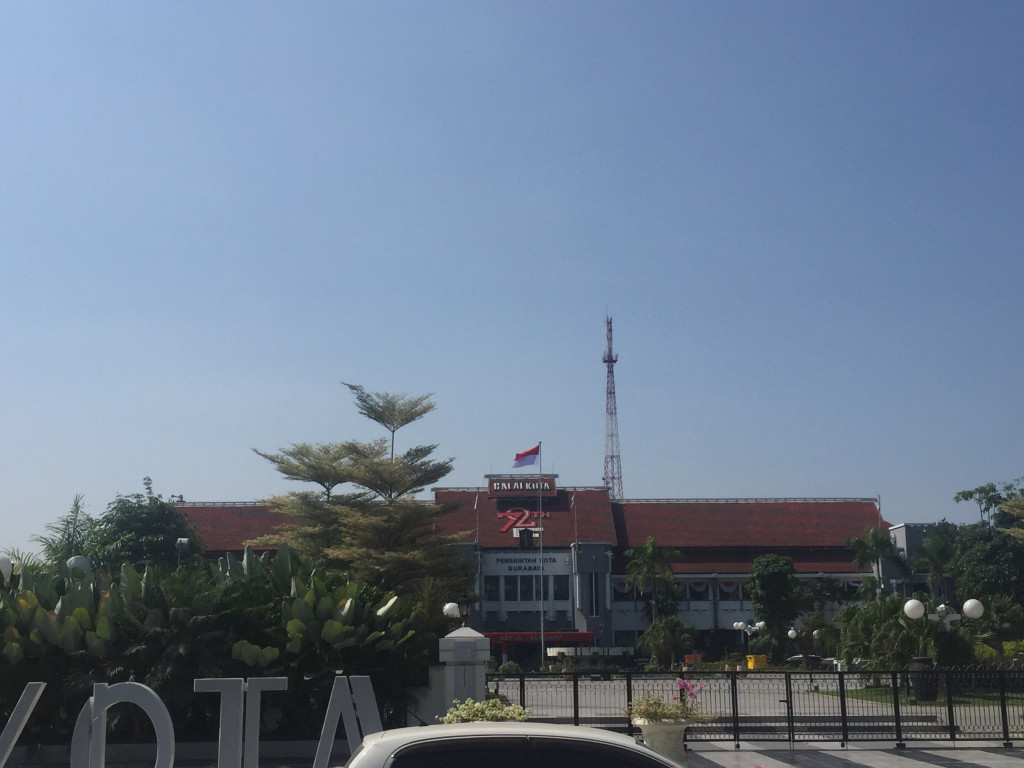 Kompleks Pemerintahan Kota Surabaya, Jatim. (Metrotvnews.com/Amaluddin)