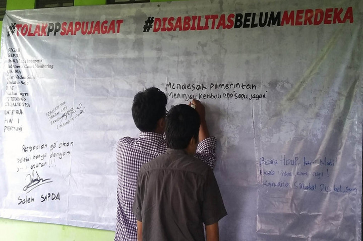 Pemerintah Didesak Keluarkan Turunan UU Disabilitas Lebih dari Satu PP