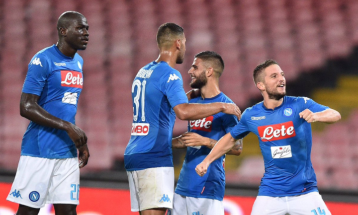 Napoli Gasak Espanyol di Laga Pramusim Terakhir