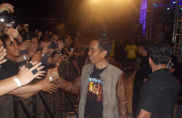 Hadir ke We The Fest 2017, Jokowi Tetap Mengaku Penggemar Metal