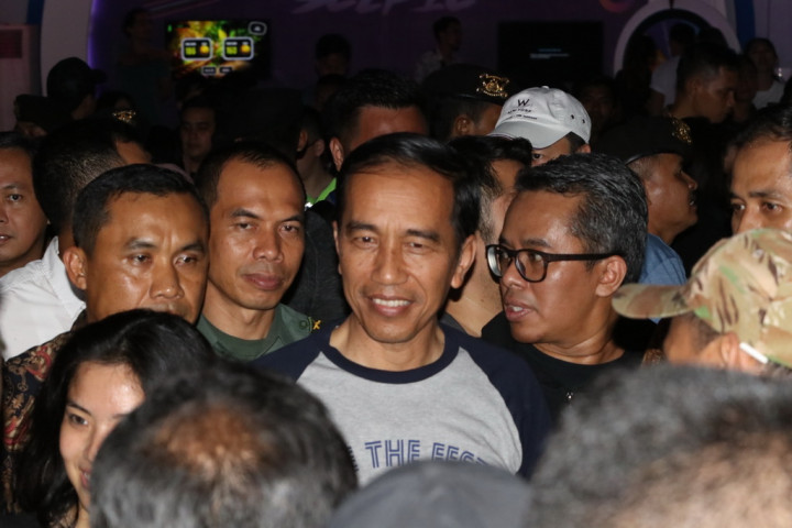 Datang ke We The Fest 2017, Jokowi Mengaku Tidak Tahu Musik Para Penampil