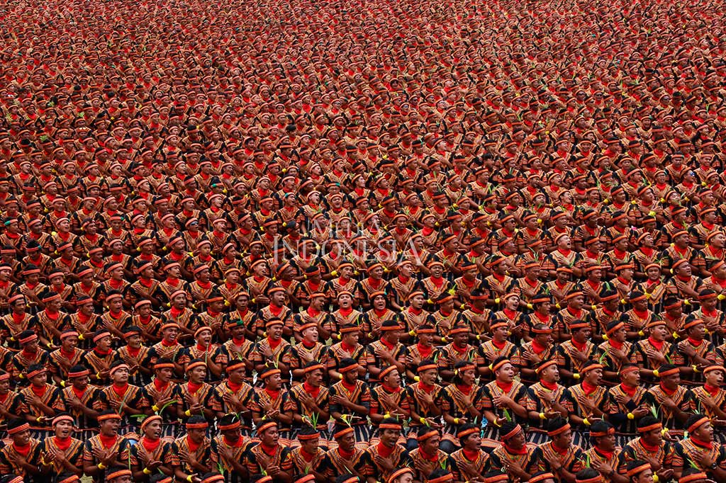 Upaya 10.001 Penari Saman Pecahkan Rekor MURI