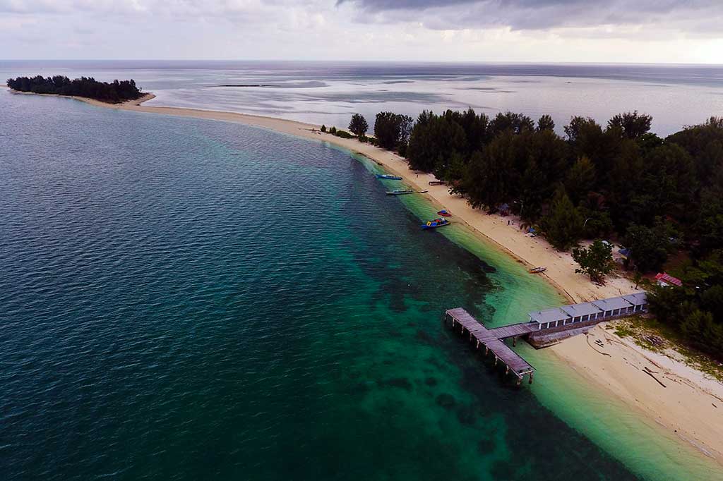 Indahnya Panorama Pulau Dodola Morotai