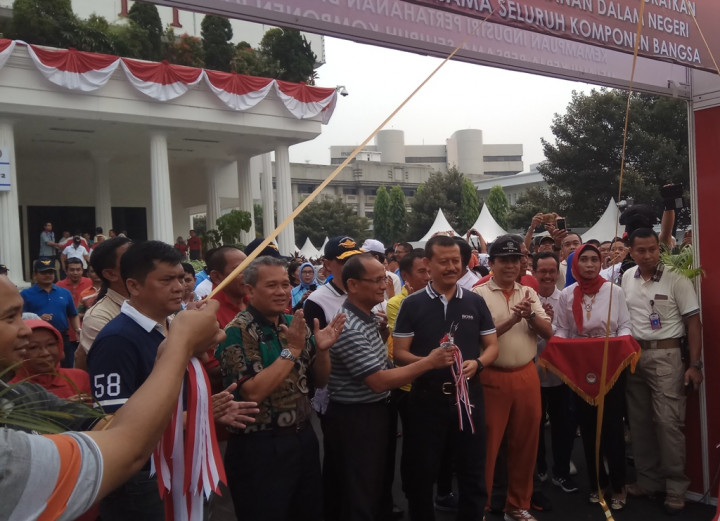 Kemhan Buka Pameran Industri Pertahanan Dalam Negeri