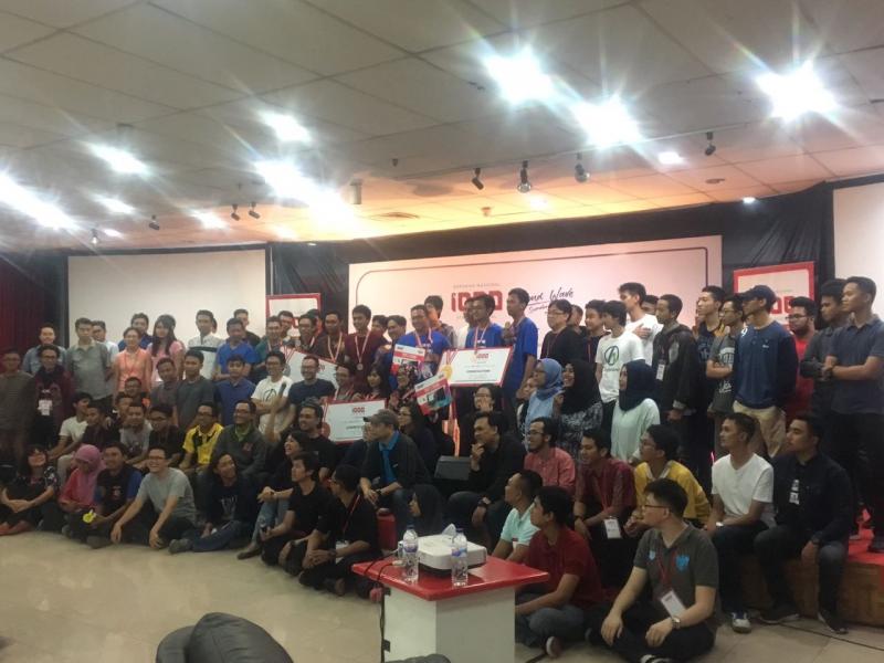 Acara Hacksprint di Surabaya. (Kominfo)