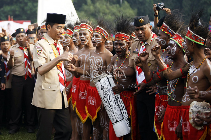 Jokowi Minta Pramuka Berani Berinovasi