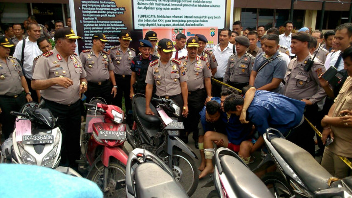 Sebulan, Polrestabes Medan Ringkus 451 Pelaku Kejahatan