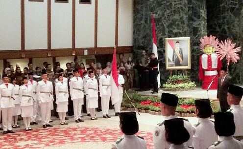 Djarot Kukuhkan Paskibraka DKI Jakarta