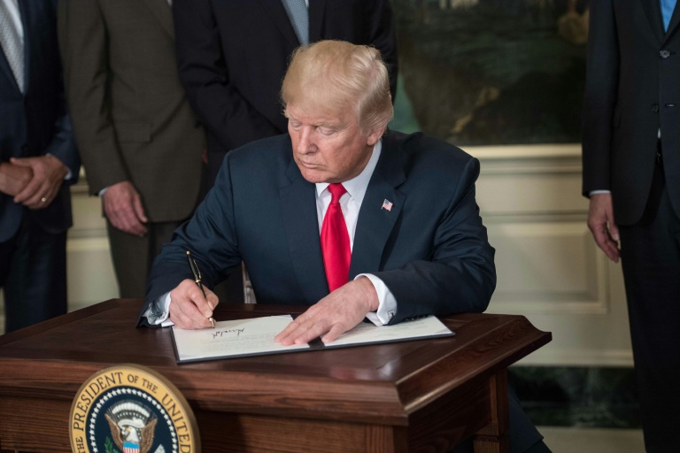 United States President Donald Trump (Photo:AFP/Nicholas Kamm)