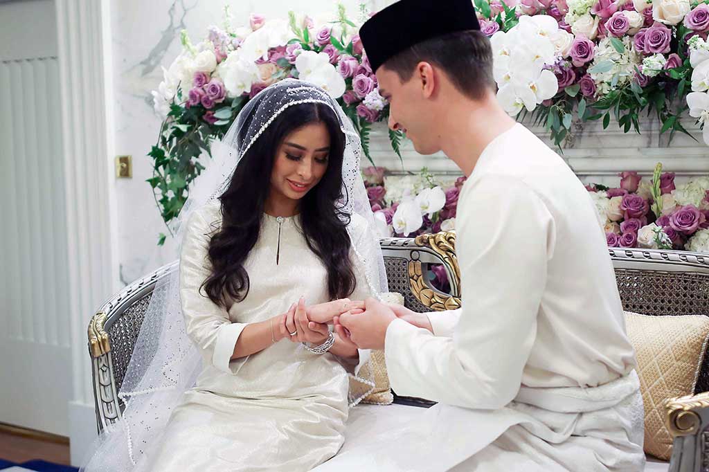 Mahar Pernikahan Putri Sultan Johor hanya Rp70 Ribu