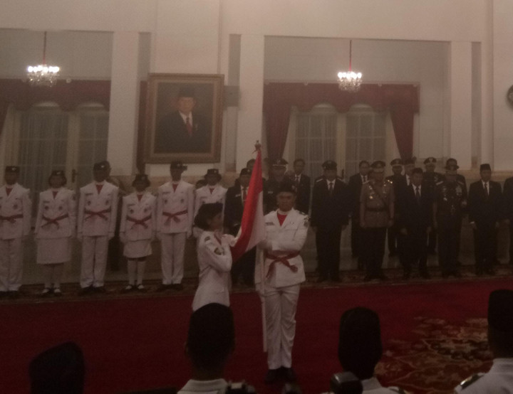 68 Anggota Paskibraka 2017 Tunjukkan Keberagaman Indonesia