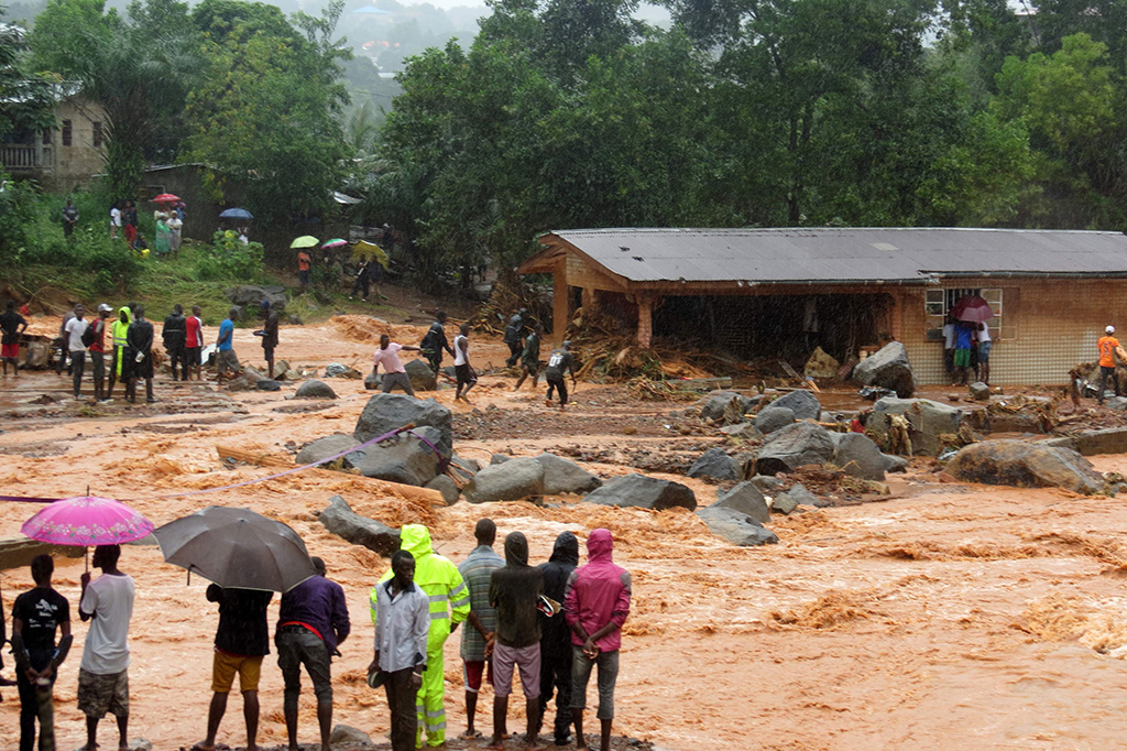 312 Orang Tewas Akibat Banjir dan Longsor di Sierra Leone