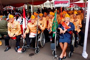 Mukari Gembira Pernah Ikut Perang Melawan Penjajah