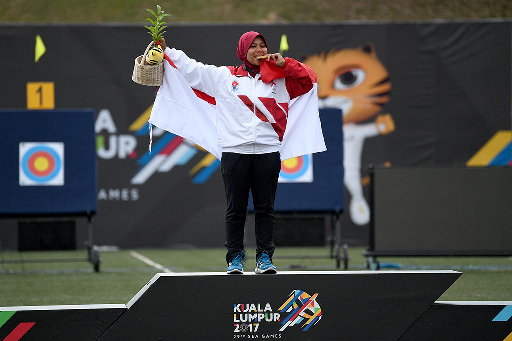 Panahan Sumbang 2 Emas Pertama SEA Games 2017