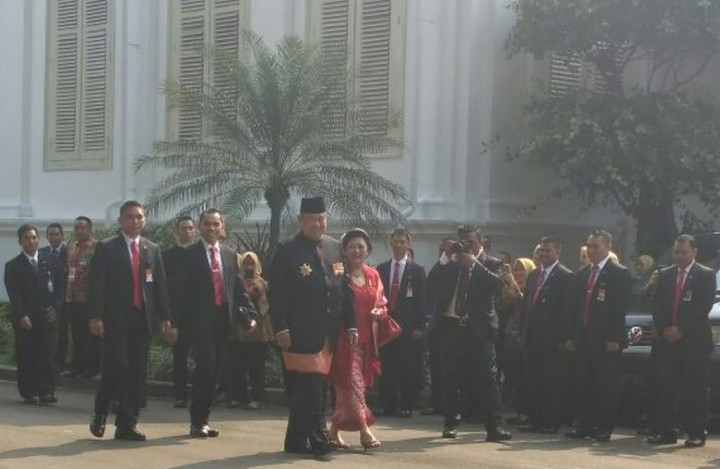 SBY Hadir dalam Upacara HUT ke-72 RI di Istana